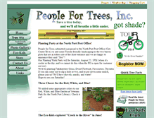 Tablet Screenshot of peoplefortrees.com